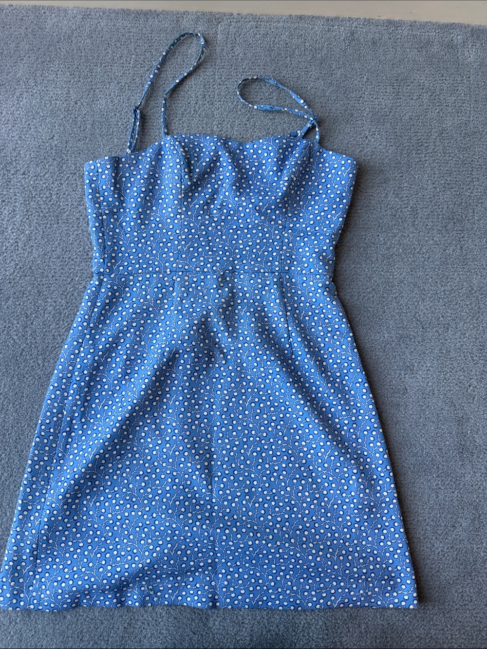 French Connection Blue floral Mini Dress